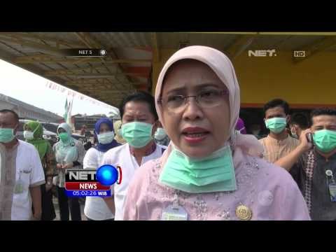 Cegah ISPA, Dinkes Palembang Bagikan Masker Kepada Pengendara - NET5