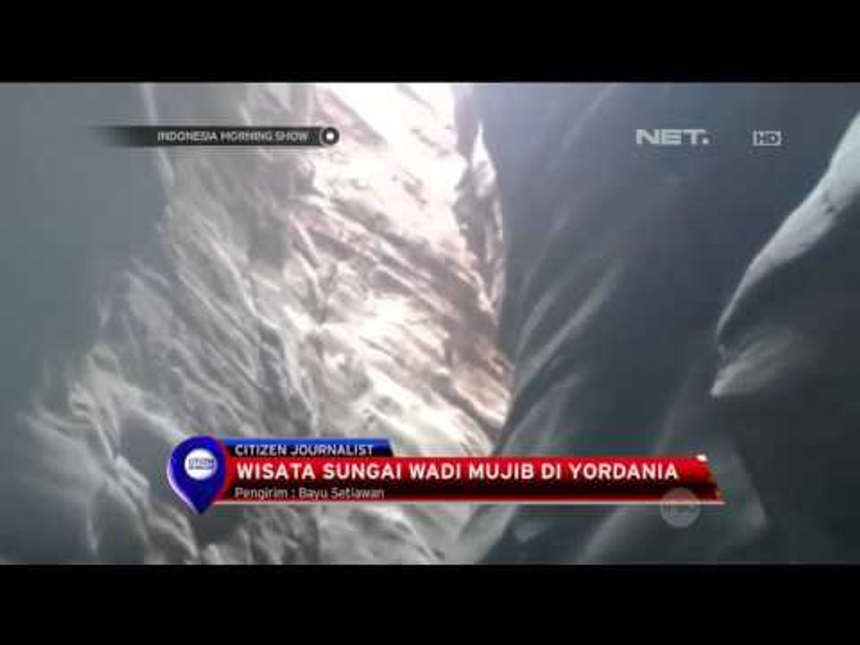 Destinasi Wisata Sungai Wadi Mujib di Yordania - IMS