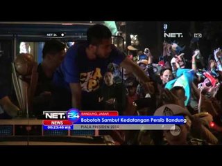 Usai Juara, Bobotoh Sambut Kedatangan Persib di Bandung - NET 24