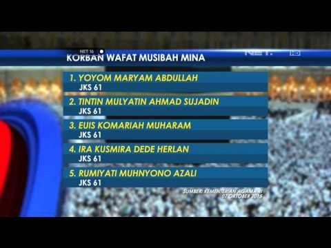 Proses Identifikasi 120 WNI Jemaah Haji Korban Musibah Mina - NET16