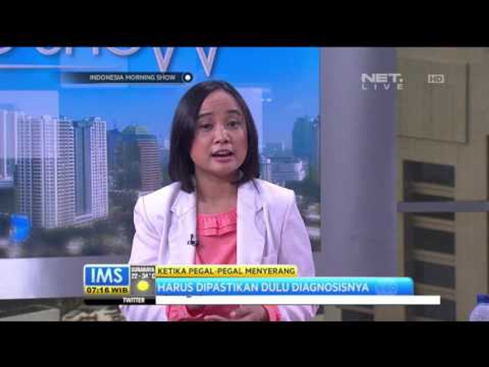 Talk Show Pengobatan Pegal Pegal - IMS