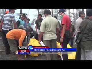 Kebakaran Hutan di Ponorogo Memakan Korban - NET 24