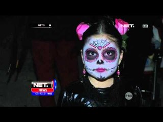 Peringati Hari Raya Orang Mati dengan Berdandan Seram di Mexico - NET 5