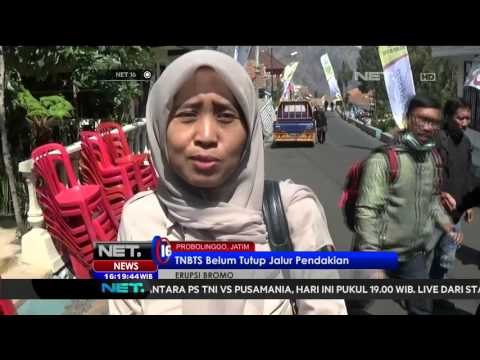 Aktivitas Vulkanik Gunung Bromo Terus Meningkat - NET16