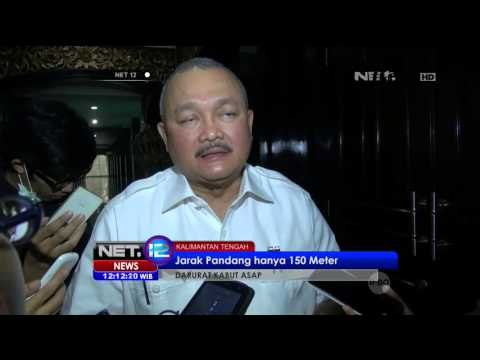 Kondisi Terkini Kabut Asap Hasil Kebakaran Hutan dan Lahan di Kalimantan Tengah - NET12