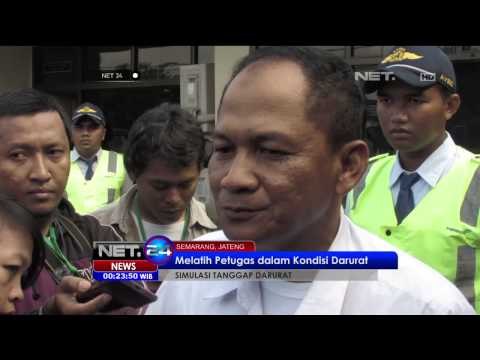 Pesawat berisi 135 penumpang terbakar di bandara Ahmad Yani - NET24
