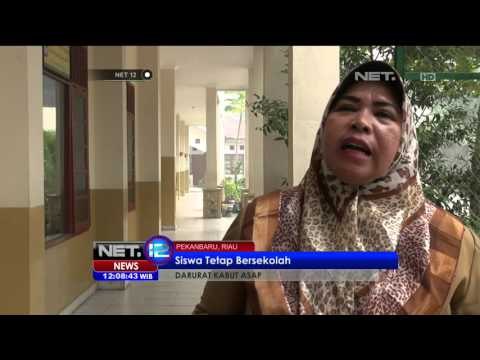 Kabut Asap Semakin Pekat, Aktivitas Belajar di Pekanbaru Tetap Berjalan - NET12