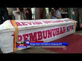 Seorang Warga Solo Kirim Peti Mati ke Gedung KPK Sebagai Bentuk Protes RUU KPK - NET16