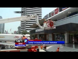 Api Melalap Satu Ruangan di Gedung Sarinah, Jakarta - NET 12