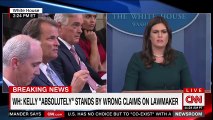 ‘He was wrong’: Reporters corner Huckabee Sanders as she claims it’s ‘highly inappropriate’ to question a 4-star General