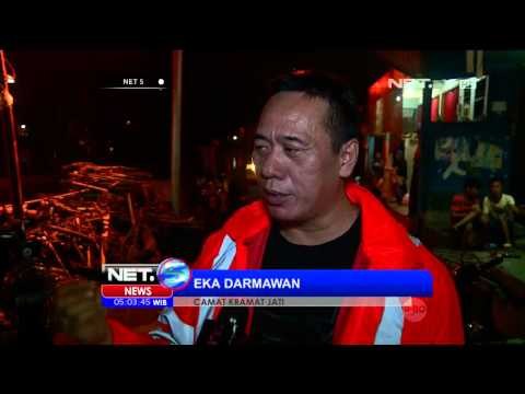 Sejumlah Warga dan Petugas Bergotong Royong Bersihkan Kali Baru - NET5