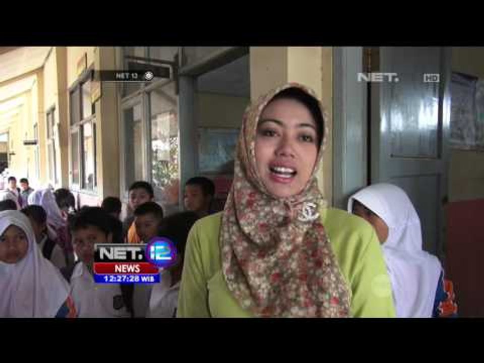 Banjir Rusak Puluhan Fasilitas Sekolah di Bandung - NET12