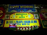 Karangan Bunga Presiden Joko Widodo Untuk Pernikahan Putri Kedua Setya Novanto - NET24