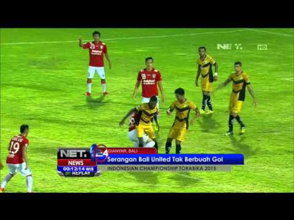 Indonesian Championship Torabika 2015 Bali United vs Mitra Kukar - NET24