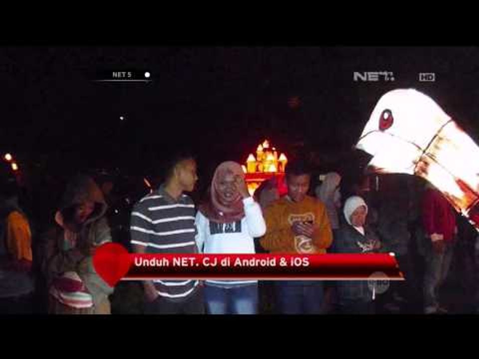 Aneka Lampu Hias Warna Warni di Wonosobo - NET5