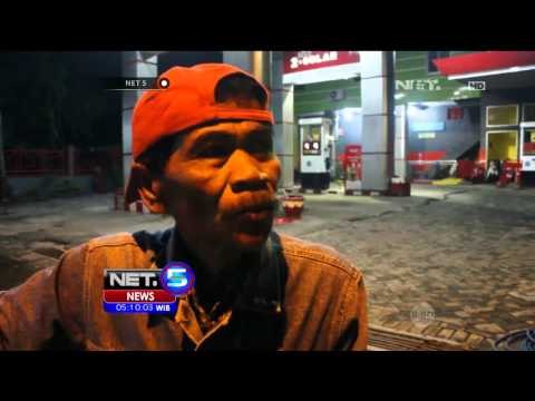 Kelangkaan BBM di Sejumlah SPBU di Kediri - NET5
