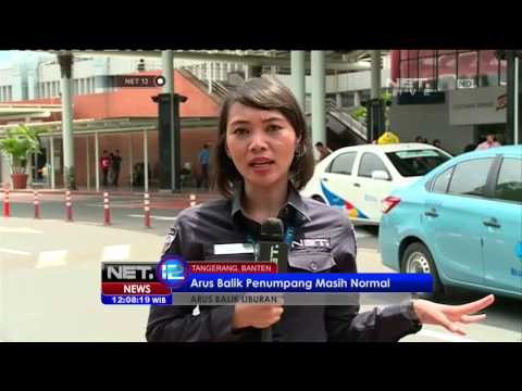 Live Report Kondisi Kondisi Arus Balik Liburan Tahun Baru 2016 di Bandara Soekarno Hatta - NET12