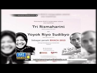 Tri Rismaharini dan Yoyok Riyo Sudibyo Raih Penghargaan Bhaca - IMS