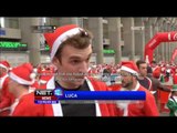 Ribuan Orang Ikuti Lomba Lari Menggunakan Kostum Santa Klaus di Madrid, Spanyol - NET12