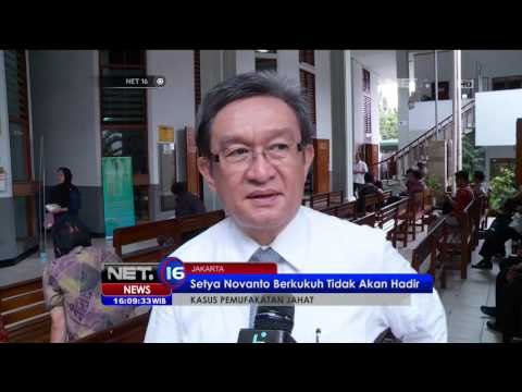 Kejaksaan Agung Belum Jadwal Ulang Pemanggilan Setya Novanto - NEt16