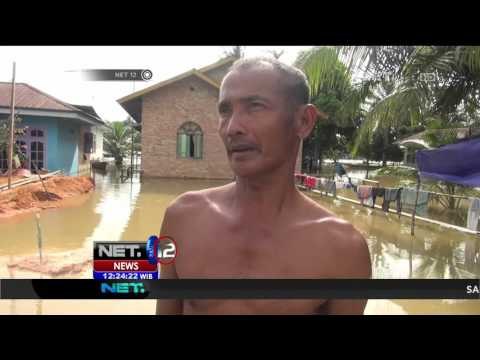 Curah Hujan Tinggi, Sungai Kampar Di Riau Meluap - NET12