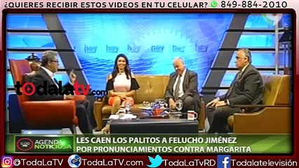 Le caen los palitos a Felucho Jiménez por pronunciamientos contra Margarita-CDN-Video