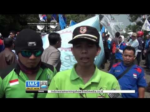 Ratusan Buruh di Cimahi Kembali Berunjuk Rasa - IMS