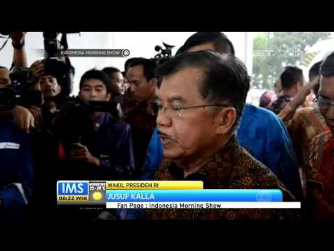 Wapres Resmikan Pengoperasian Kilang - IMS
