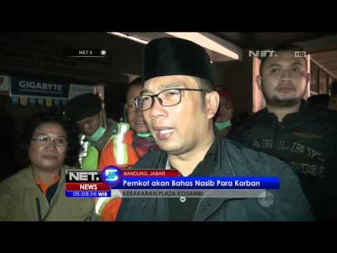 Puluhan Kios Ludes Terbakar, Ridwan Kamil Kumpulkan Pedagang - NET5