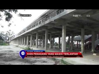 Bangunan Kios Pedagang Buku Terlantar