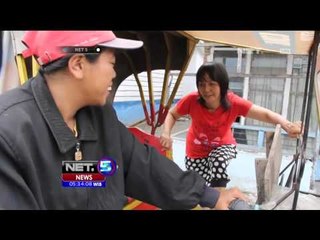 Profil Wanita Tangguh Penarik Becak Motor - NET5