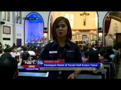Live Report Dari Surabaya, Pengamanan Jelang Natal - NET16