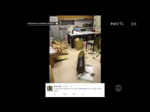Gempa Besar di Taiwan - IMS