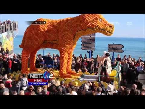 Festival Lemon di Perancis Menggunakan 120 Ton Lemon - NET12