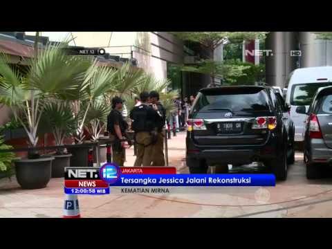 Proses Rekonstruksi Kematian Wayan Mirna di Kafe Olivier - NET12