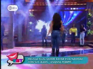 Melissa Klug present a su sobrina como modelo en En Boca de Todos y sorprendi a todos VIDEO  Espectaculos  Trome