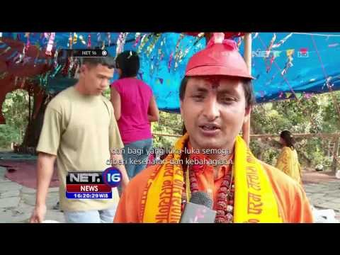 Pasca gempa, warga Nepal kunjungi kuil Gorkha - NET16
