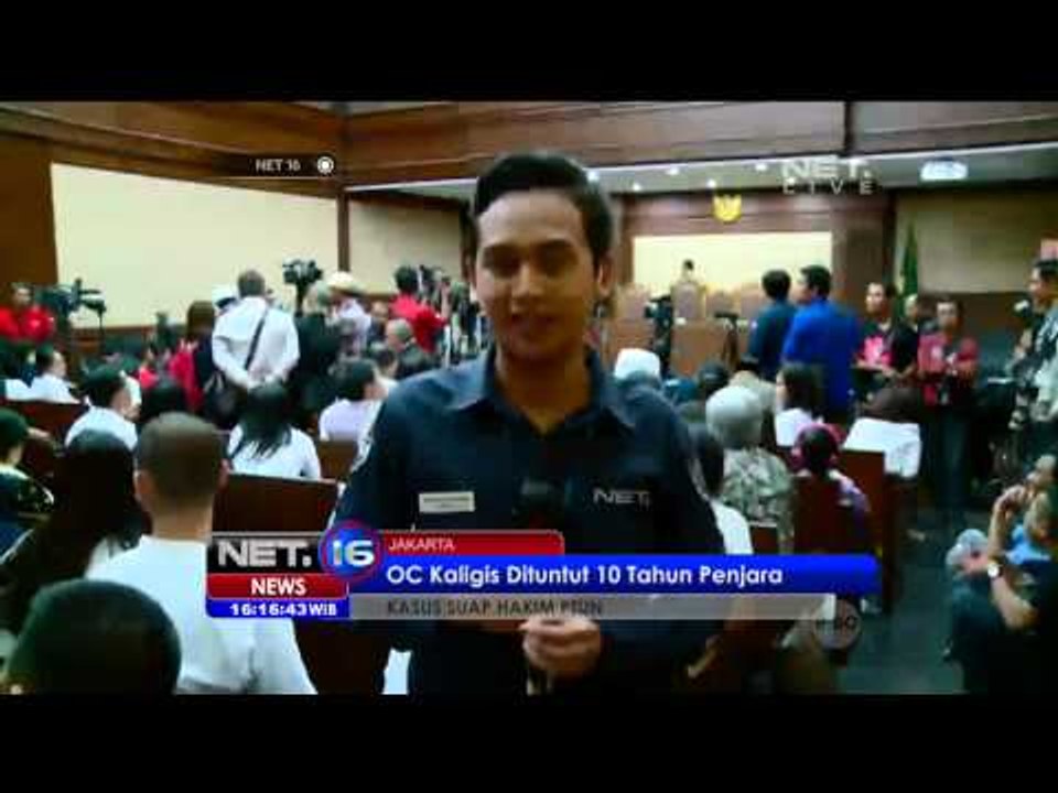 Vonis Pada OC Kaligis Dalam Pengadilan Tipikor - NET16
