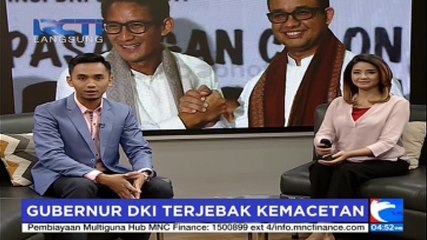 Sepekan Bertugas, Gubernur DKI Terjebak Macet