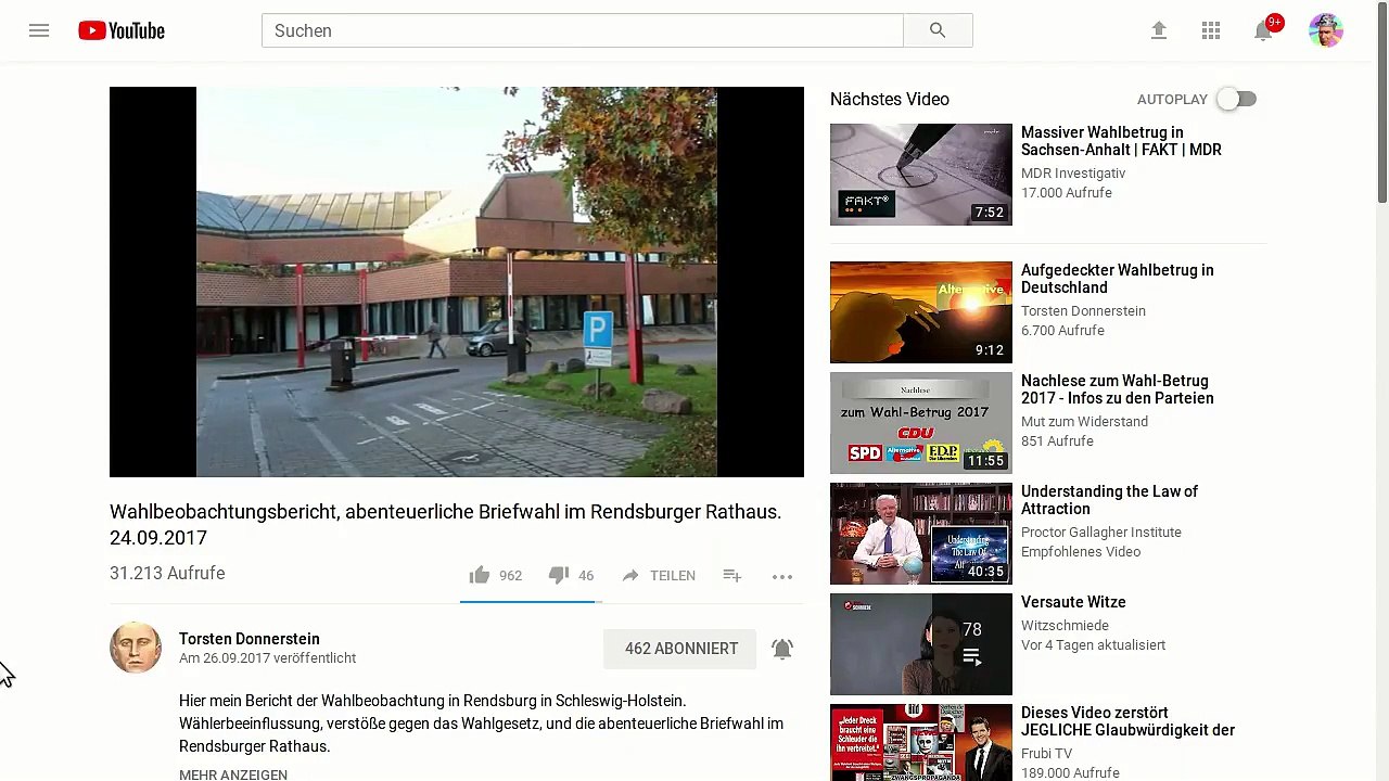 BTW'17 - Wahlbetrug bei Briefwahl - Bundestagswahl 2017