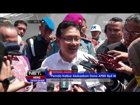 350 Eks Gafatar Dipulangkan Dengan KRI Di Pontianak - NEt16