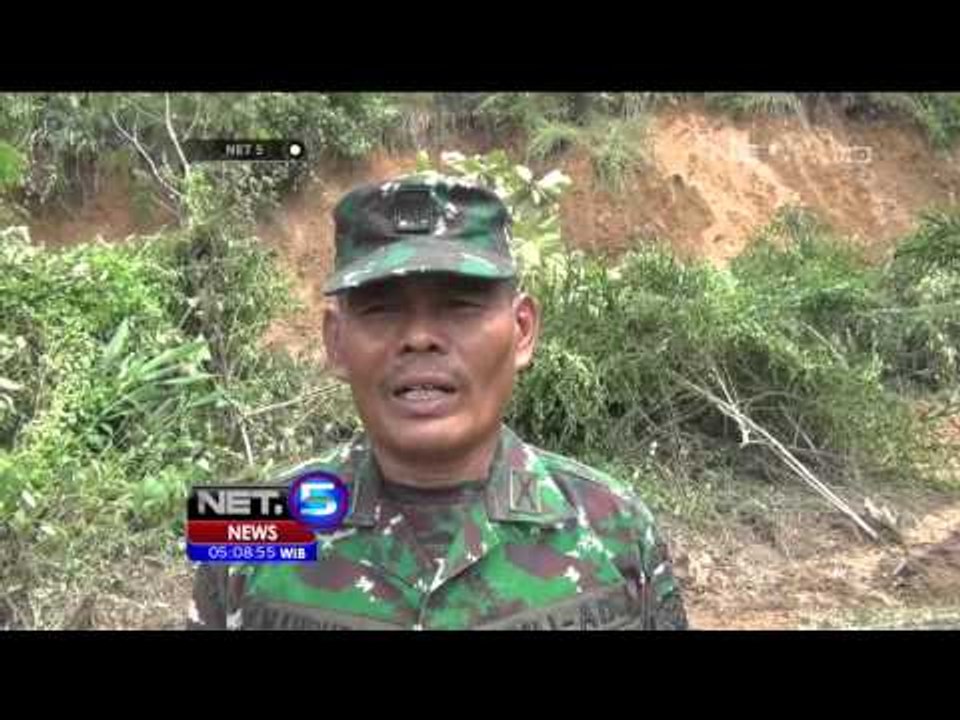 Tebing 50 Meter Longsor Menutup Jalan Kab Bandung - NET5