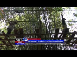 Berbahaya, Jembatan Penghubung di Sumenep Ditutup - NET5