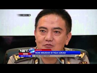 Polisi Memastikan Bom Thamrin Meledak Di Tiga Lokasi - NET5
