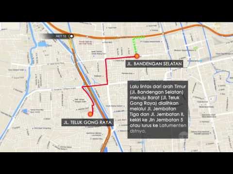 Pengalihan Arus Lalu Lintas Kalijodo - NET12