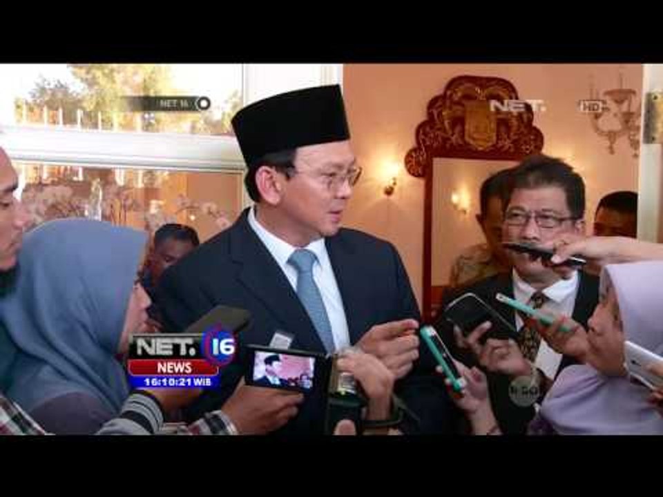 Partai Nasdem Pastikan Dukung Ahok di Bursa Calon Gubernur DKI Jakarta - NET16