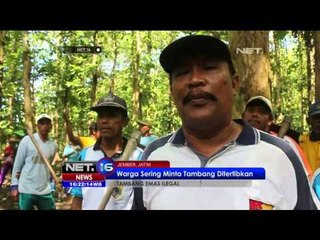 Video herunterladen: Warga Dan Petugas Menutun Lubang Galian Tambang Emas Ilegal di Jember, Jawa TImur - NET16