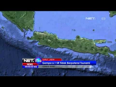 Gempa Berkekuatan 6 1 Skala Richter Menggempar Garut - NET24