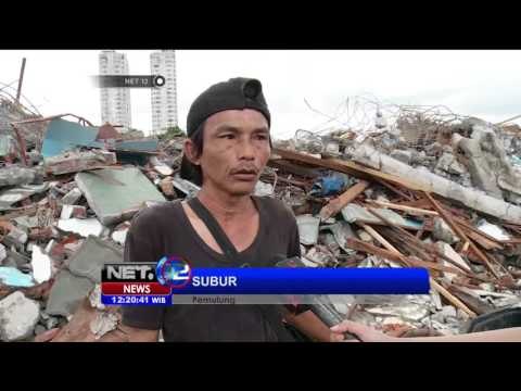 Pemprov DKI Jakarta Ratakan Ratusan Bangunan di Kawasan Lokalisasi Kalijodo - NET12