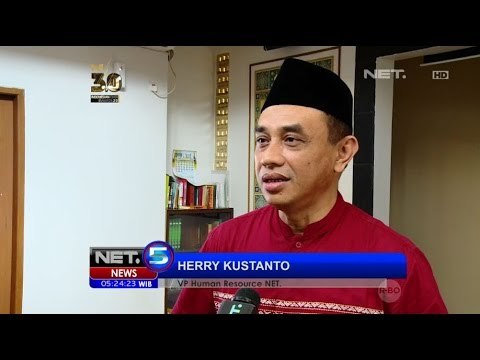 Aksi Sosial Bersama Ribuan Anak Yatim Memperingati HUT NET - NET5